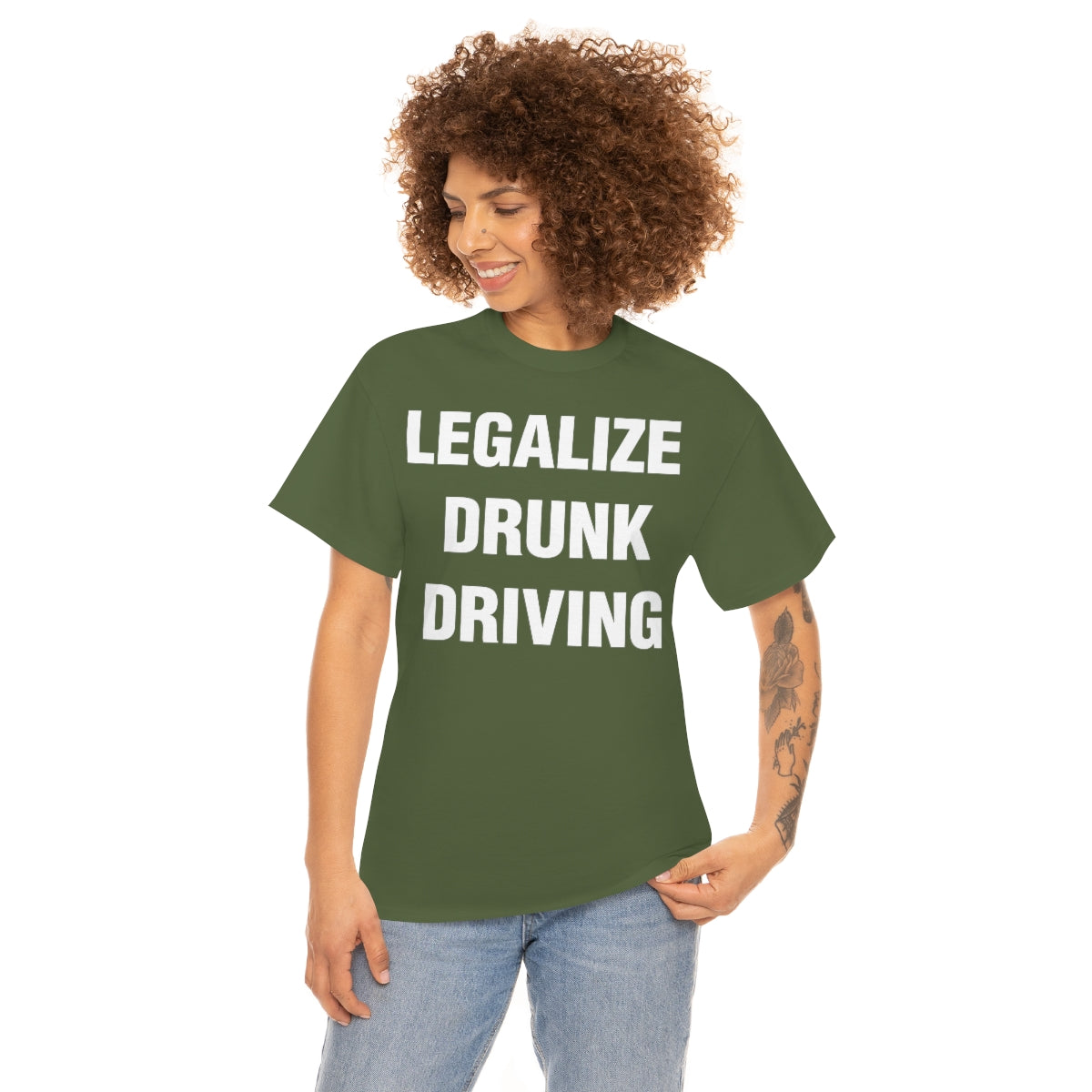 LEGALIZE  DRUNK DRIVING TEE