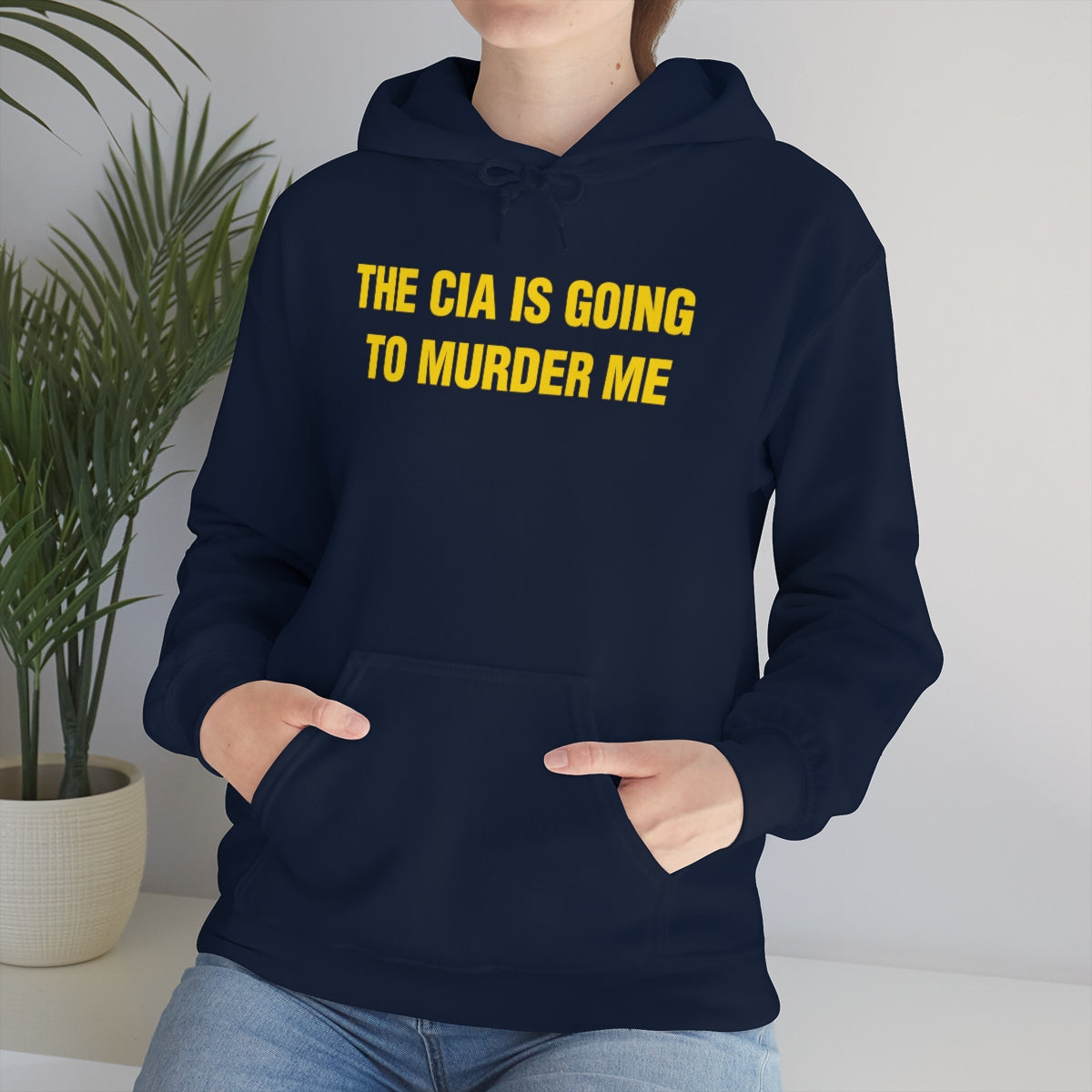 THE CIA IS GOING  TO MURDER ME HOODIE