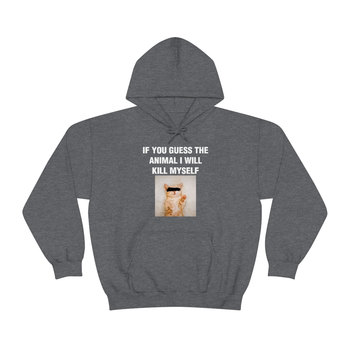 IF YOU GUESS THE ANIMAL I WILL KILL MYSELF HOODIE