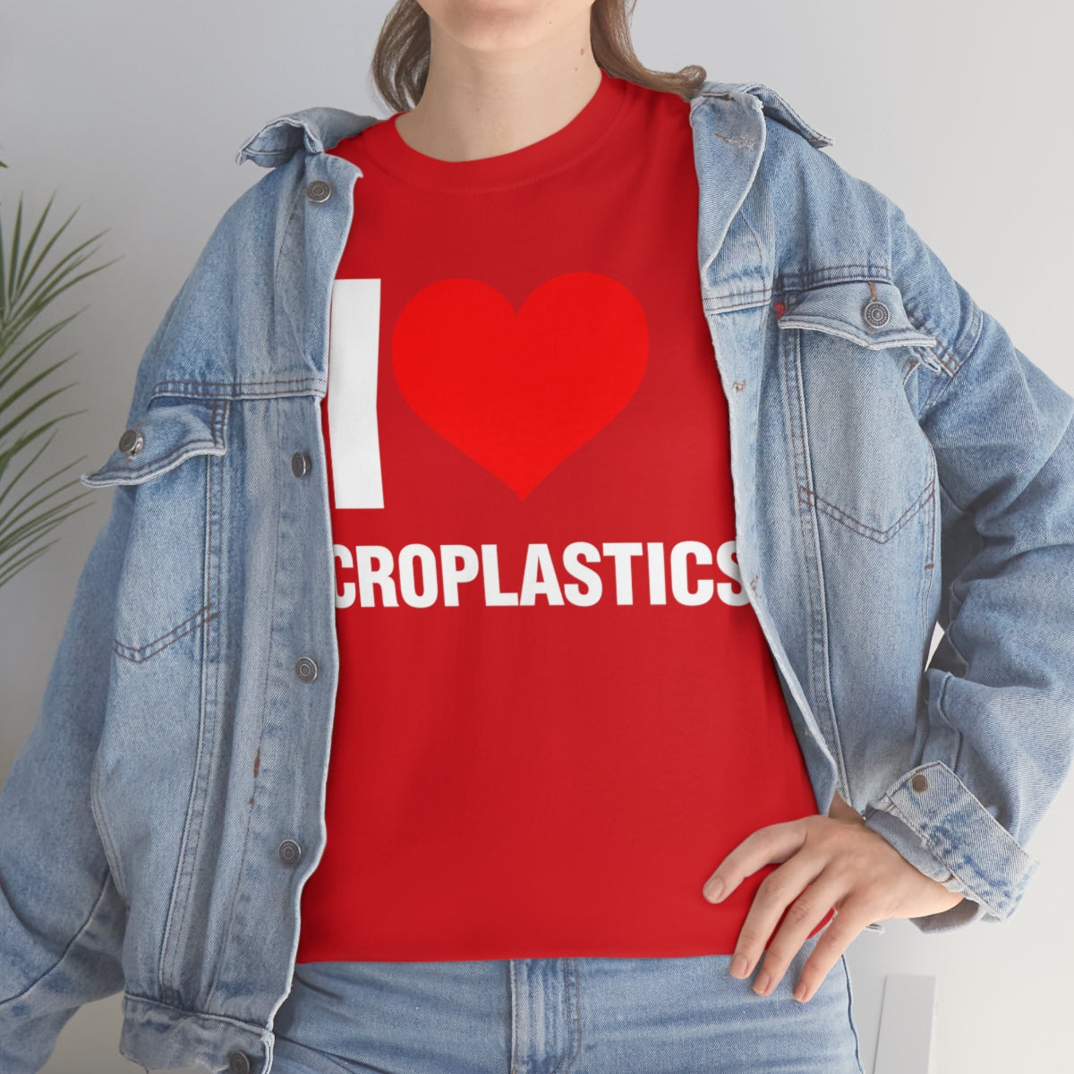 I LOVE MICROPLASTICS TEE