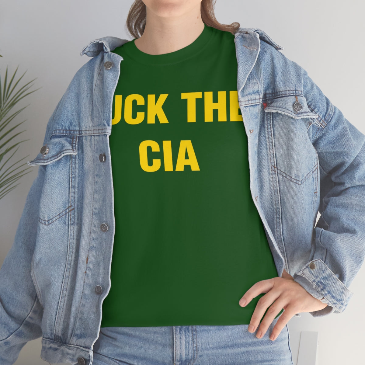 FUCK THE  CIA TEE