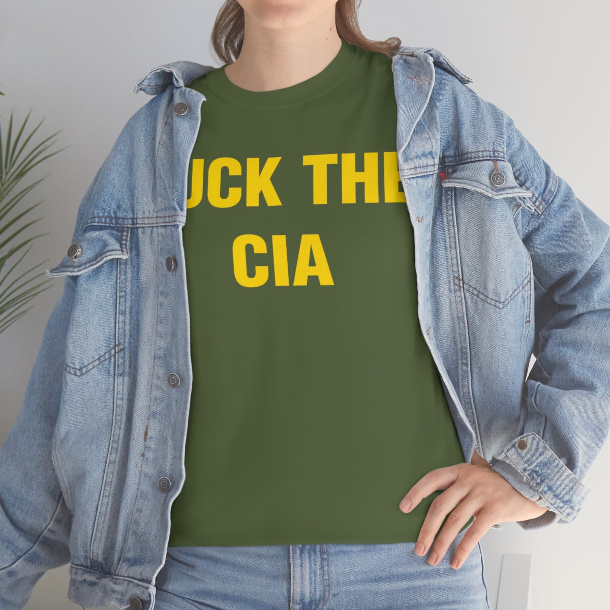 FUCK THE  CIA TEE