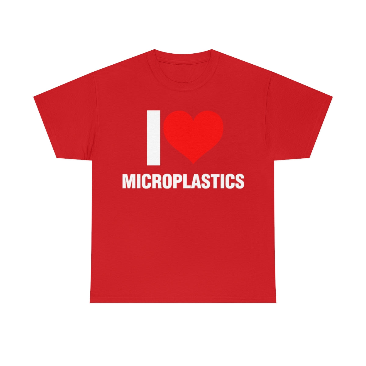 I LOVE MICROPLASTICS TEE