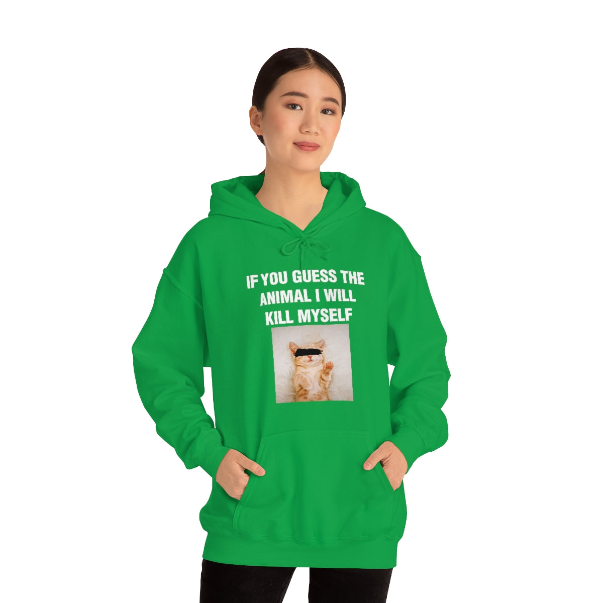 IF YOU GUESS THE ANIMAL I WILL KILL MYSELF HOODIE