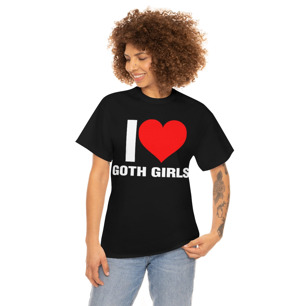 I LOVE GOTH GIRLS TEE