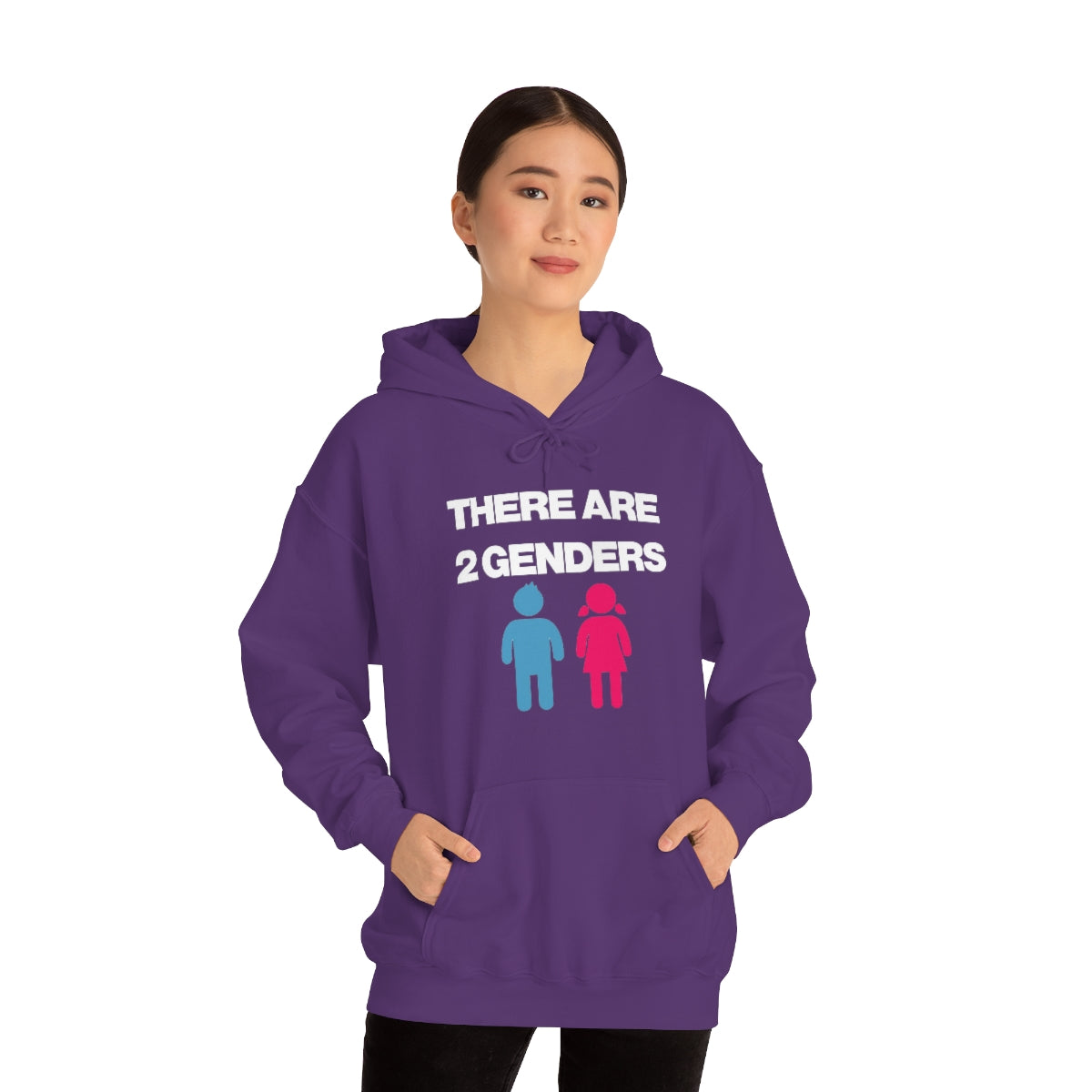 THERE ARE 2 GENDERS HOODIE