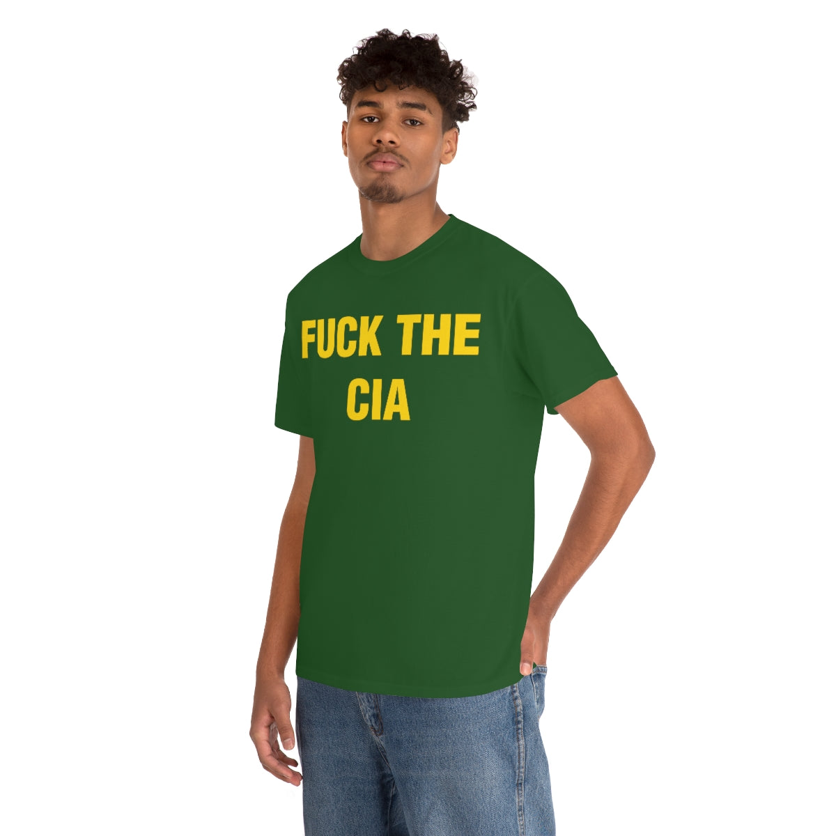 FUCK THE  CIA TEE