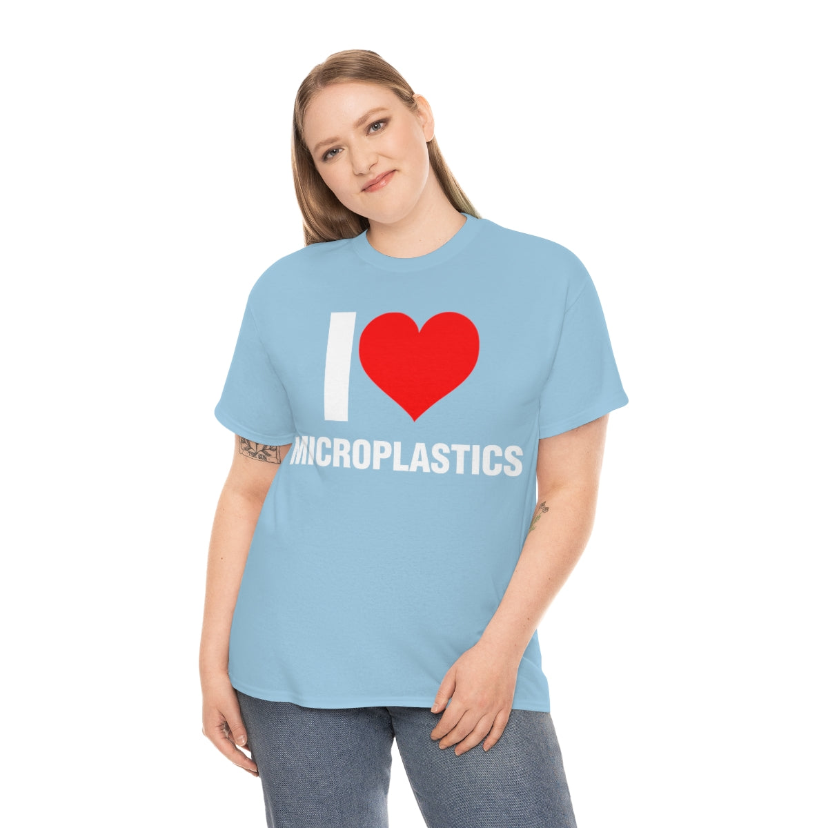 I LOVE MICROPLASTICS TEE