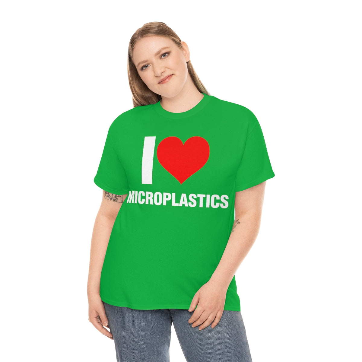 I LOVE MICROPLASTICS TEE