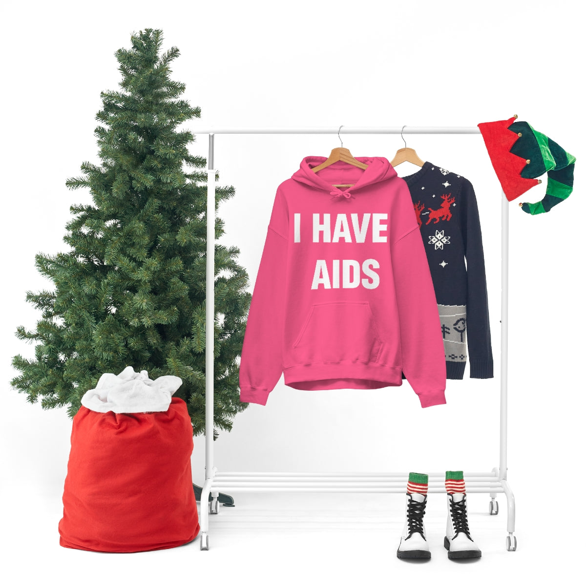 I HAVE  AIDS HOODIE