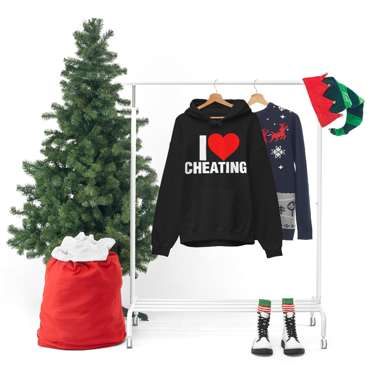 I LOVE CHEATING HOODIE