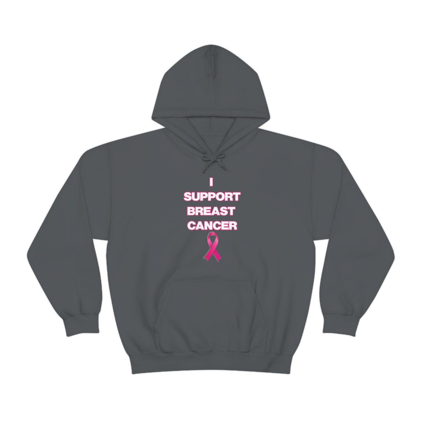 I SUPPORT BREAST CANCER HOODIE