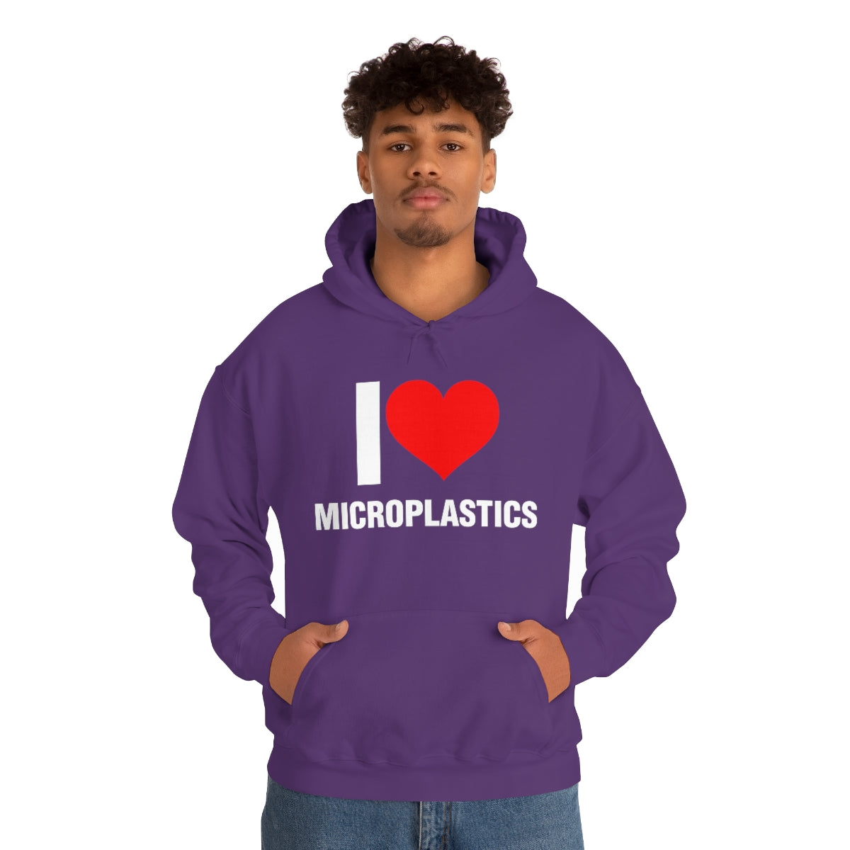 I LOVE MICROPLASTICS HOODIE