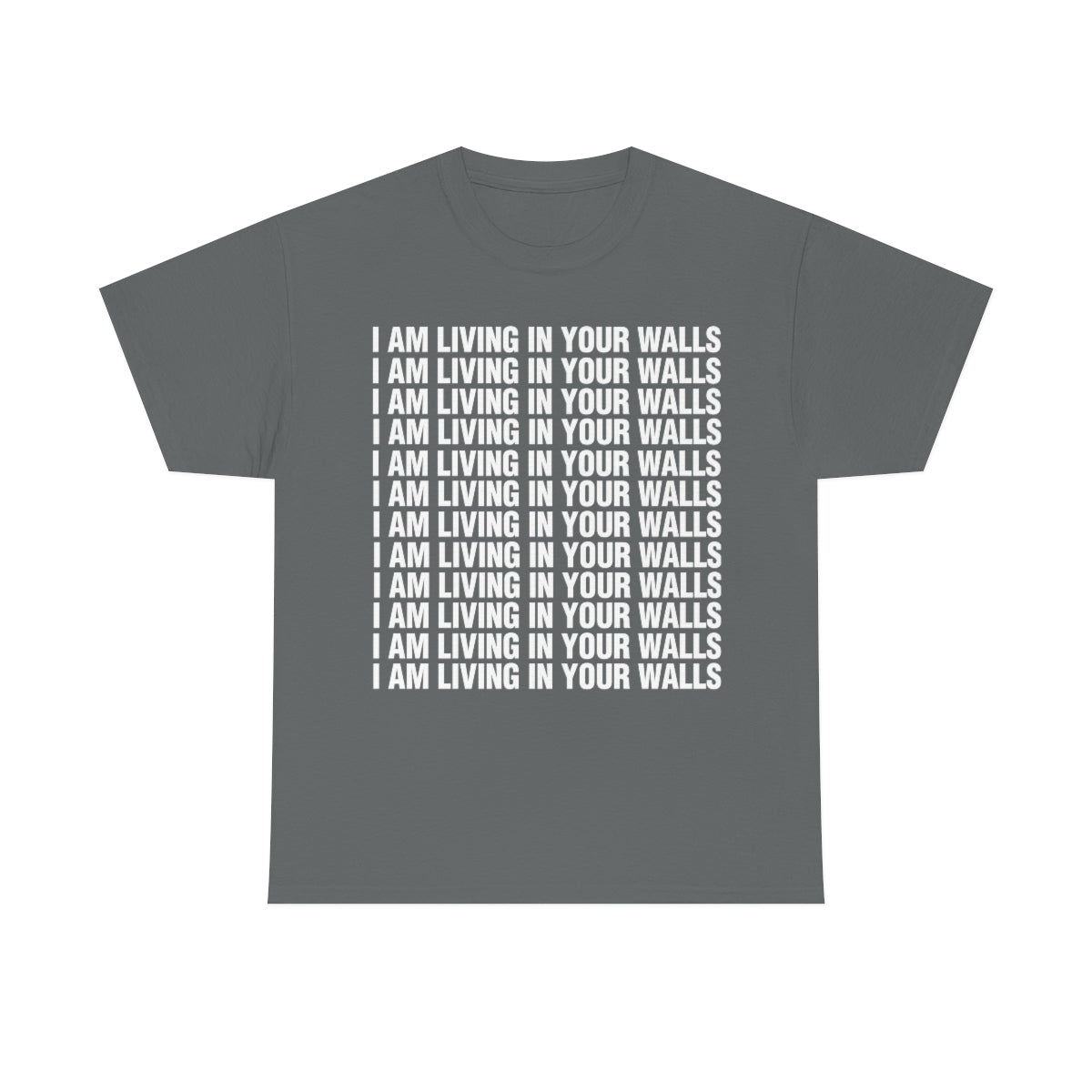 I AM LIVING IN YOUR WALLS TEE