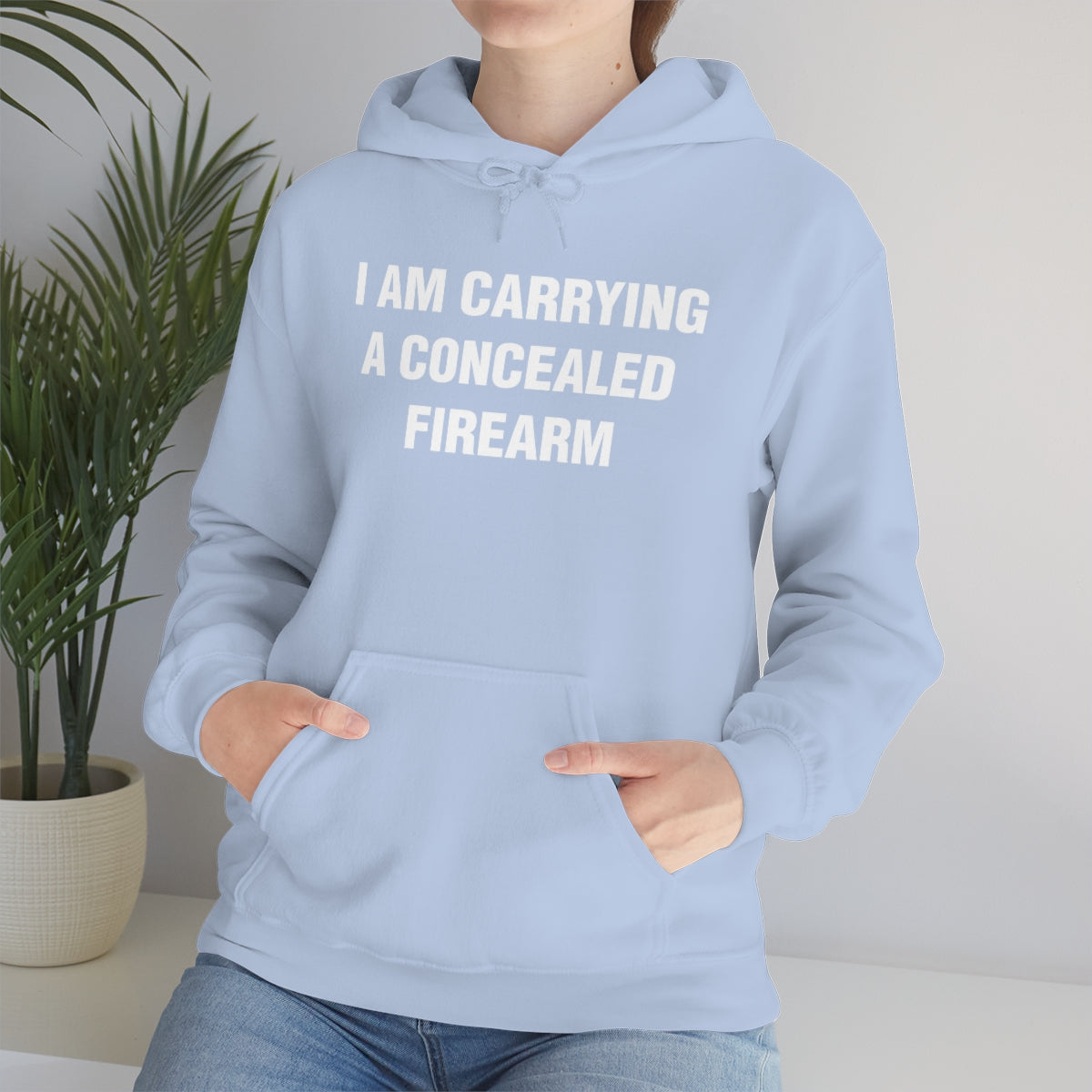 I AM CARRYING A CONCEALED FIREARM HOODIE