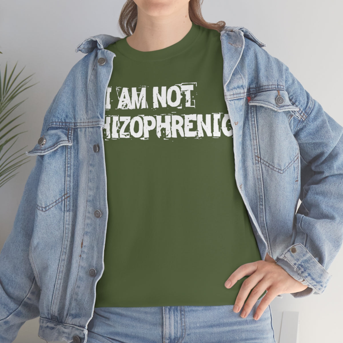 I AM NOT SCHIZOPHRENIC TEE