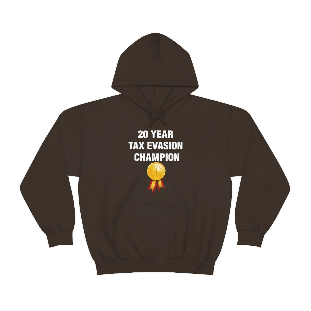 20 YEAR  TAX EVASION  CHAMPION HOODIE