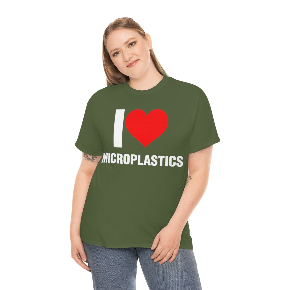 I LOVE MICROPLASTICS TEE