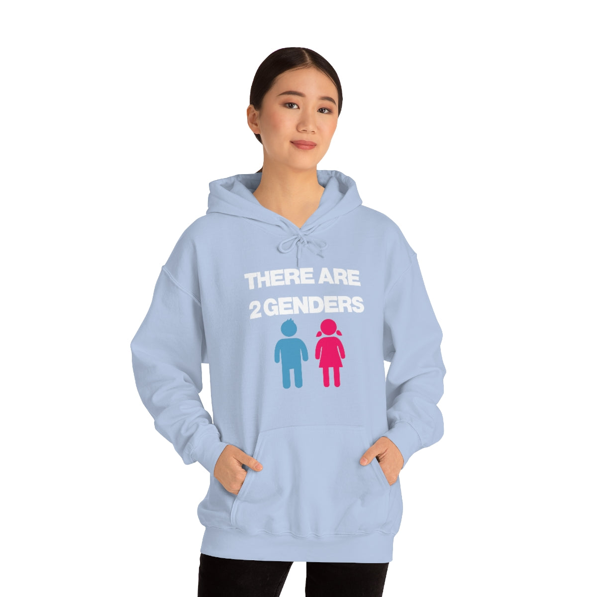 THERE ARE 2 GENDERS HOODIE