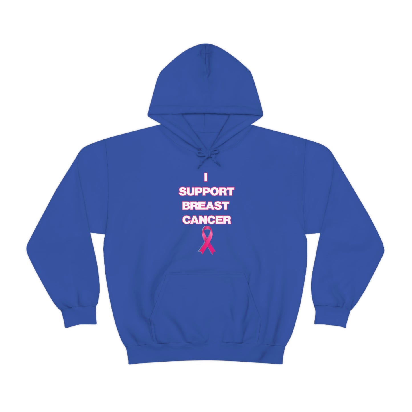 I SUPPORT BREAST CANCER HOODIE