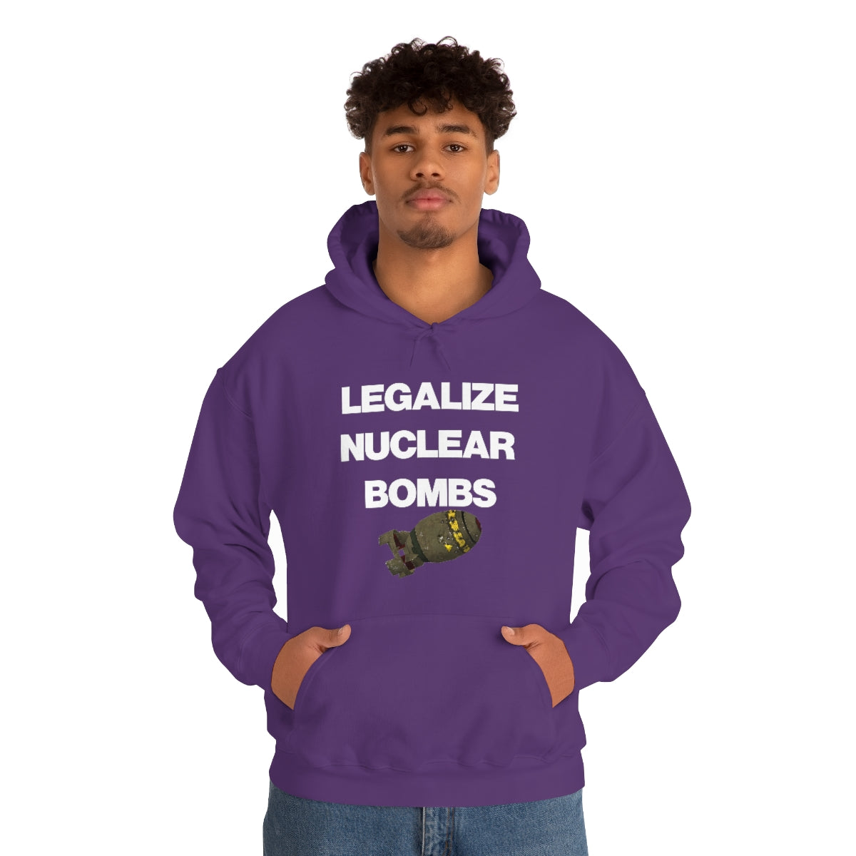 LEGALIZE NUCLEAR BOMBS HOODIE