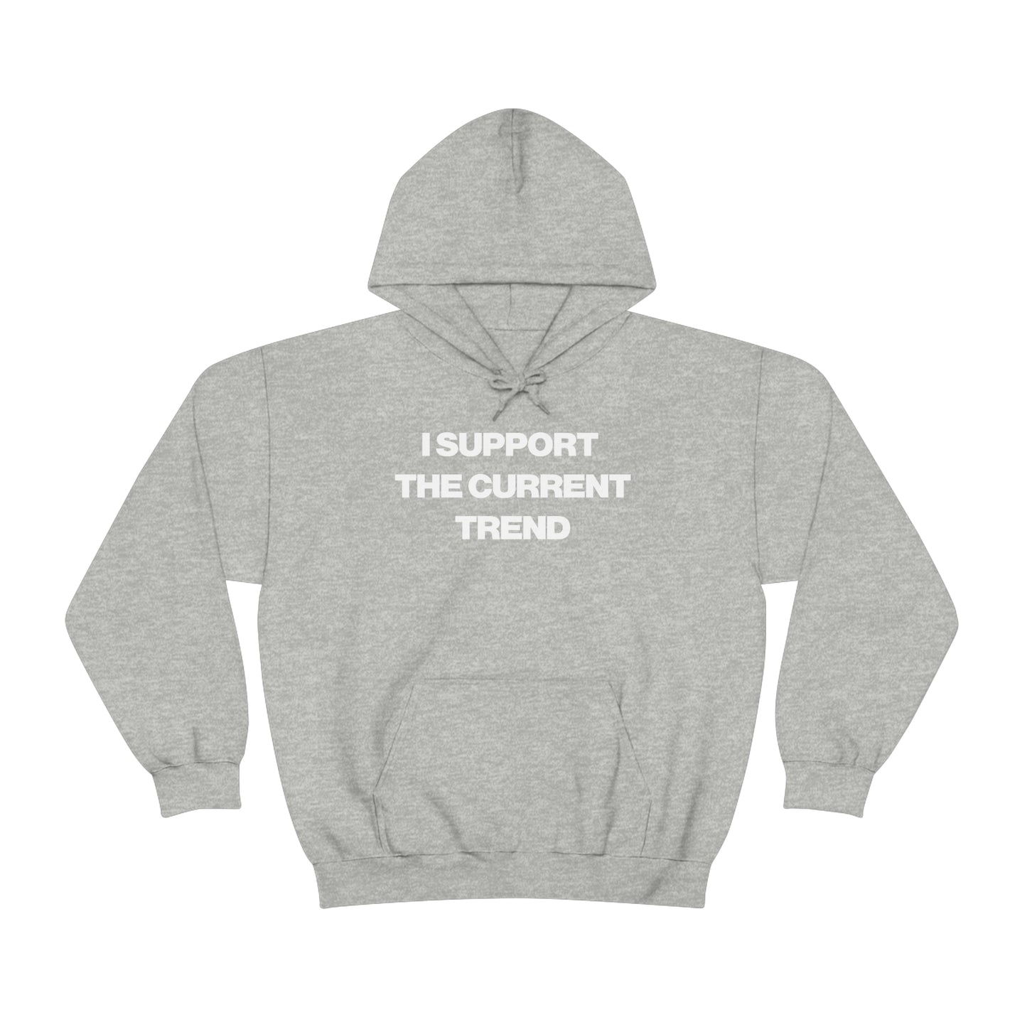 I SUPPORT THE CURRENT TREND HOODIE