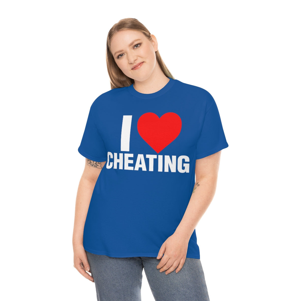 I LOVE CHEATING TEE