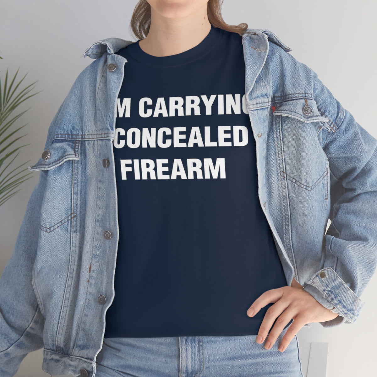 I AM CARRYING S CONCEALED FIREARM TEE