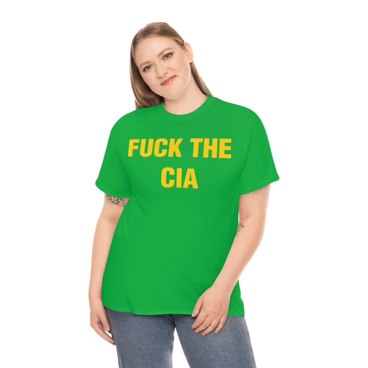 FUCK THE  CIA TEE