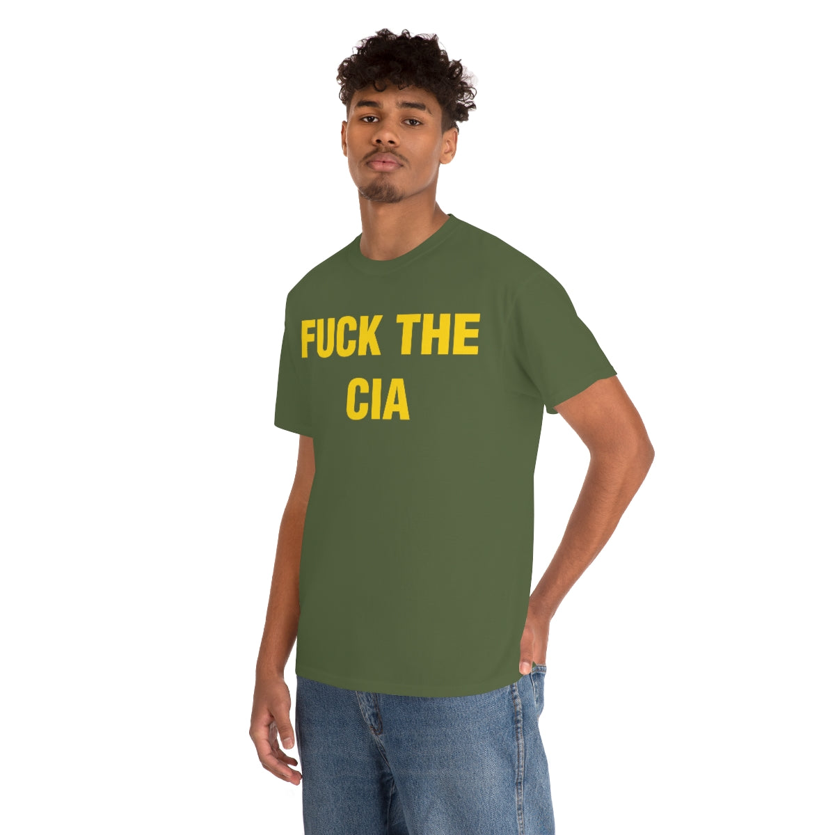 FUCK THE  CIA TEE