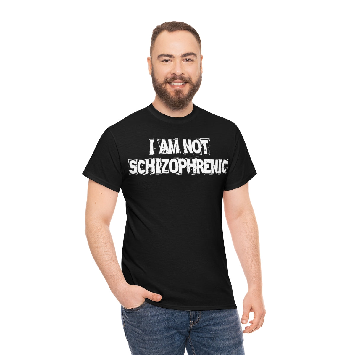 I AM NOT SCHIZOPHRENIC TEE