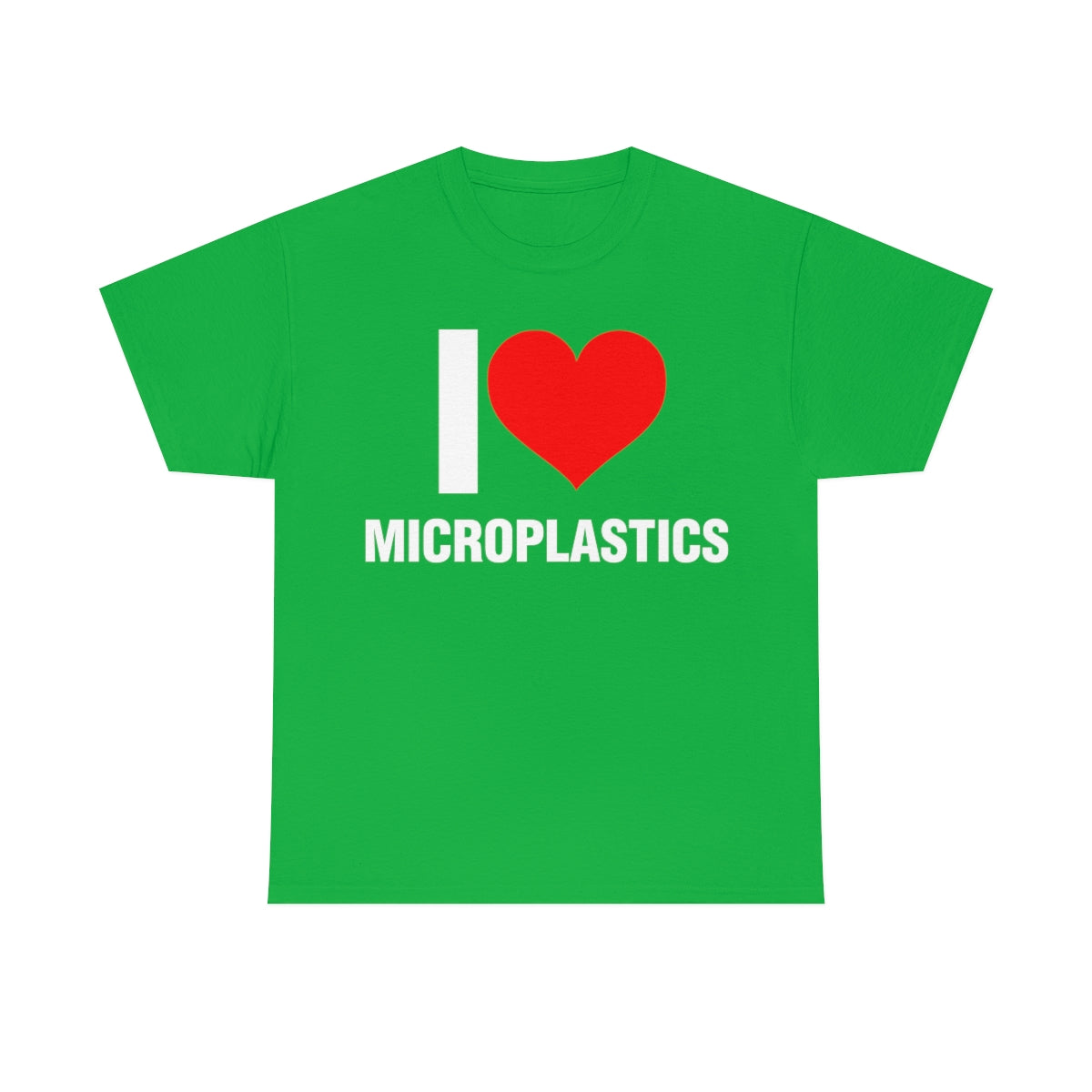 I LOVE MICROPLASTICS TEE