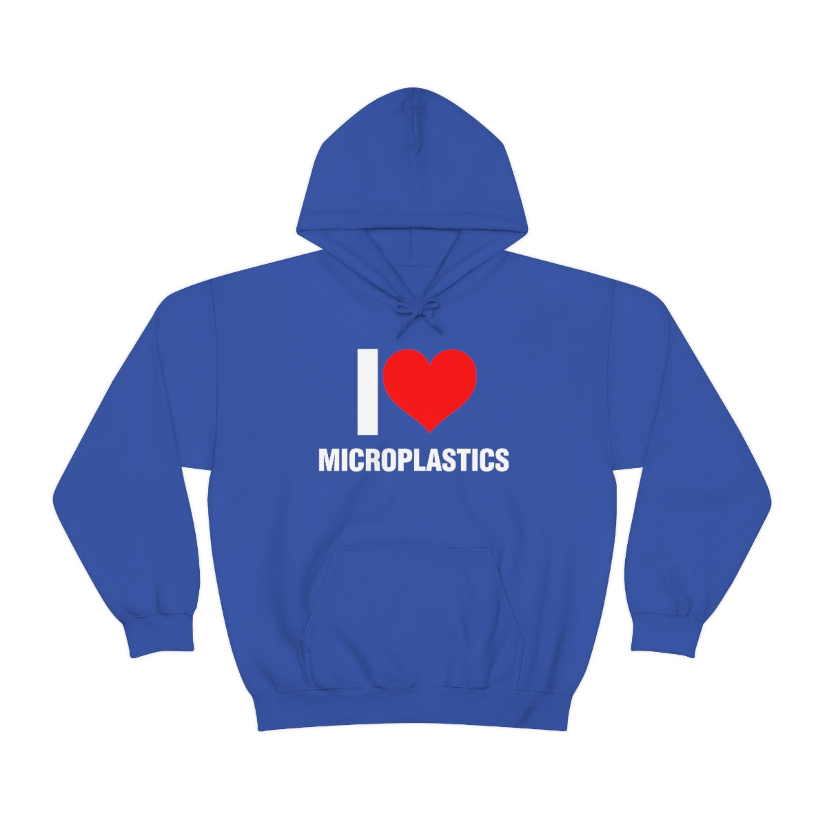 I LOVE MICROPLASTICS HOODIE