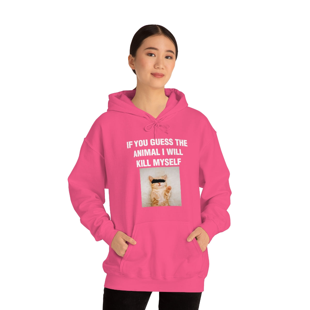 IF YOU GUESS THE ANIMAL I WILL KILL MYSELF HOODIE