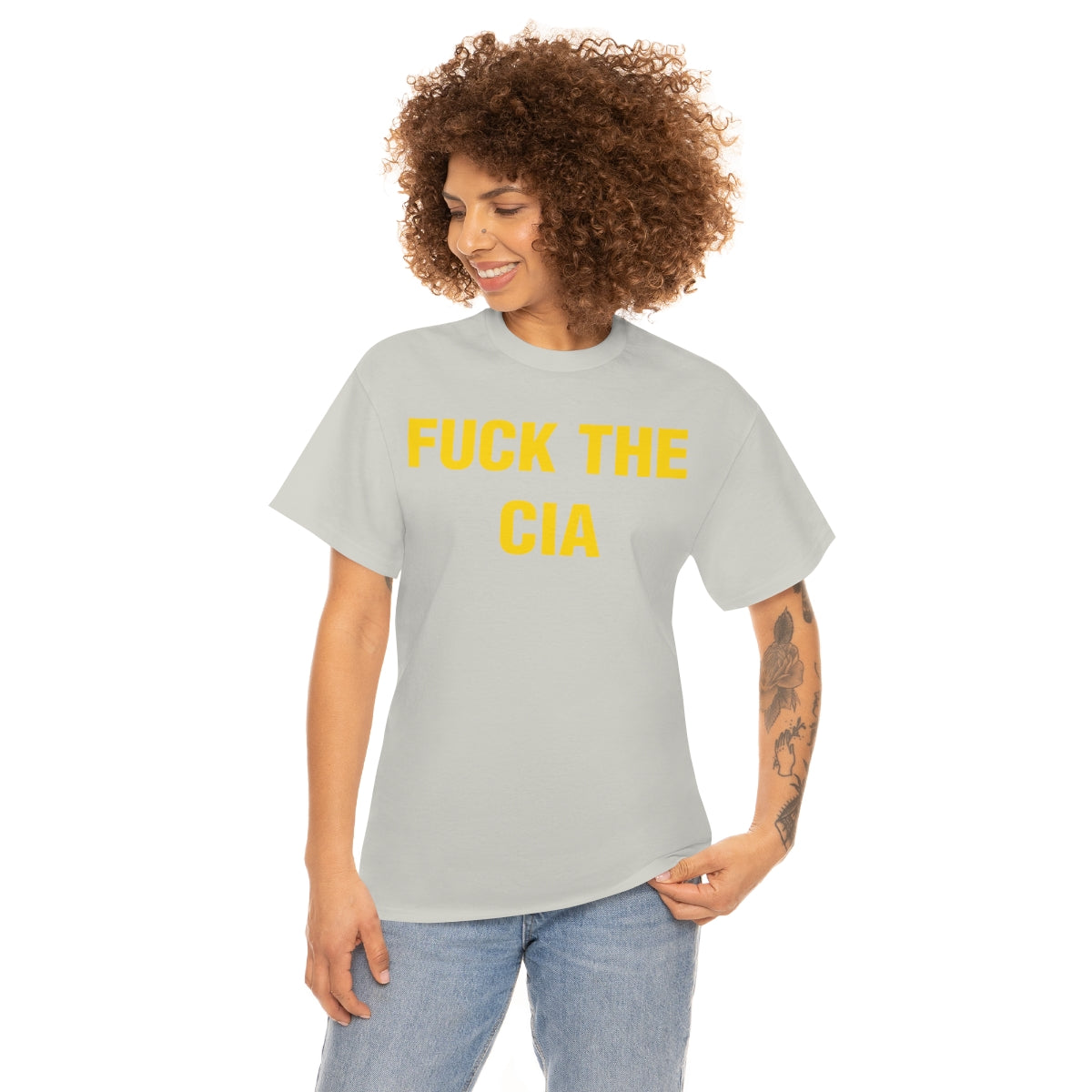 FUCK THE  CIA TEE