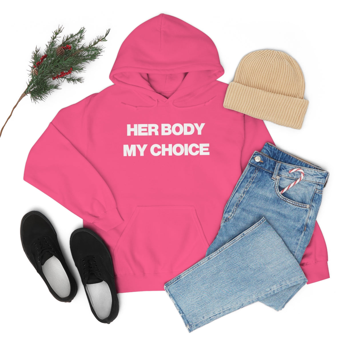 HER BODY MY CHOICE HOODIE