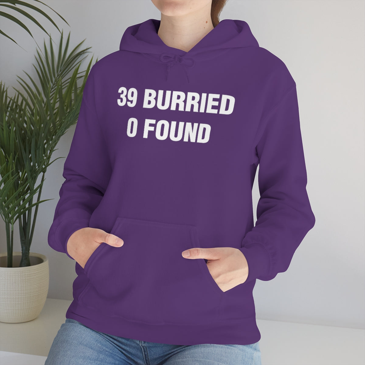 39 BURRIED 0 FOUND HOODIE