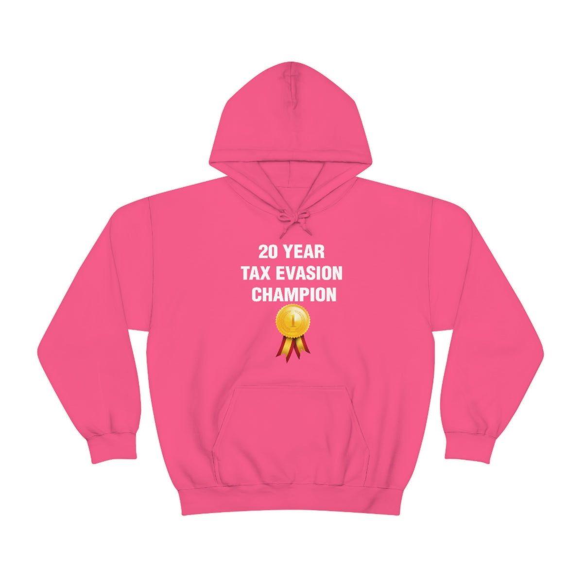 20 YEAR  TAX EVASION  CHAMPION HOODIE