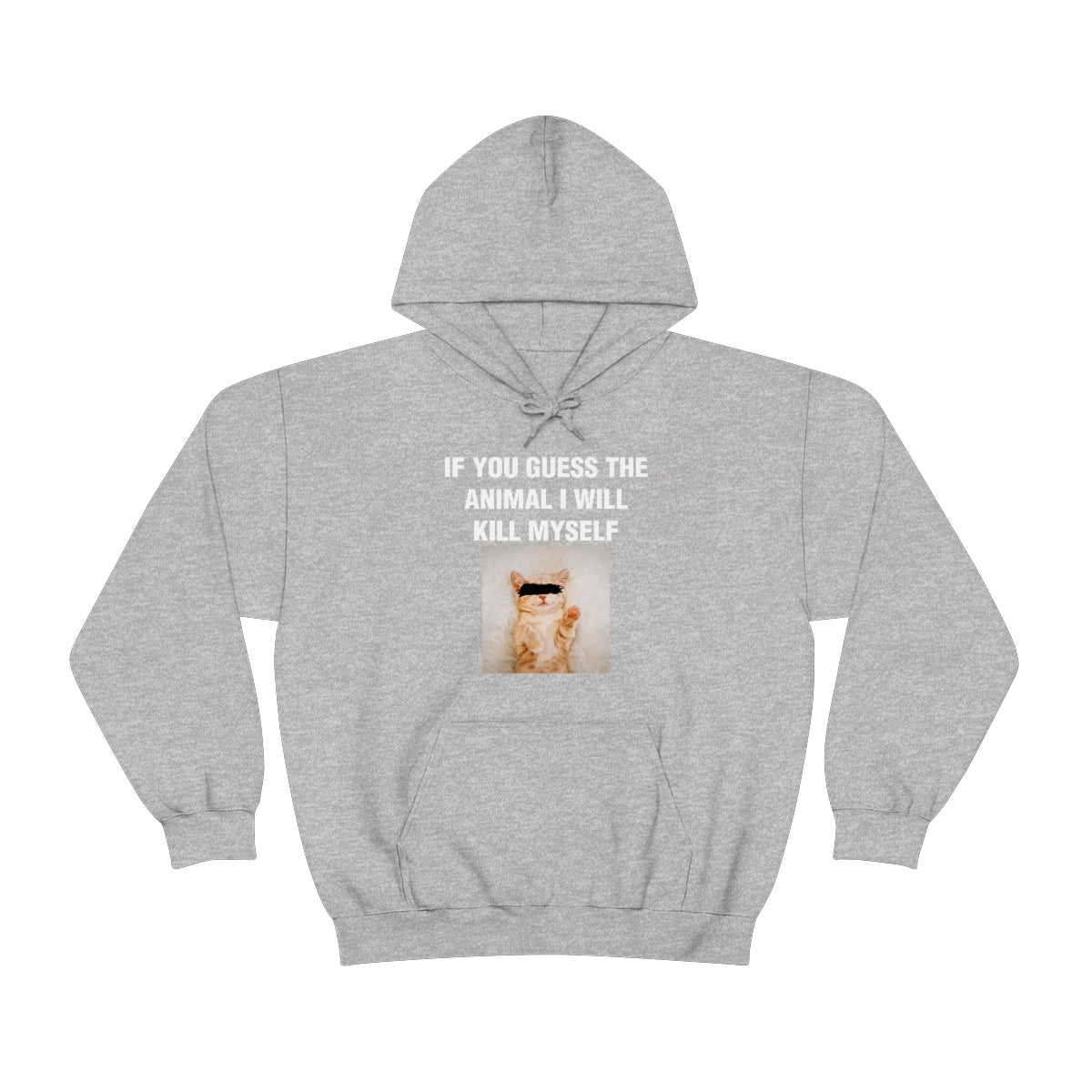 IF YOU GUESS THE ANIMAL I WILL KILL MYSELF HOODIE