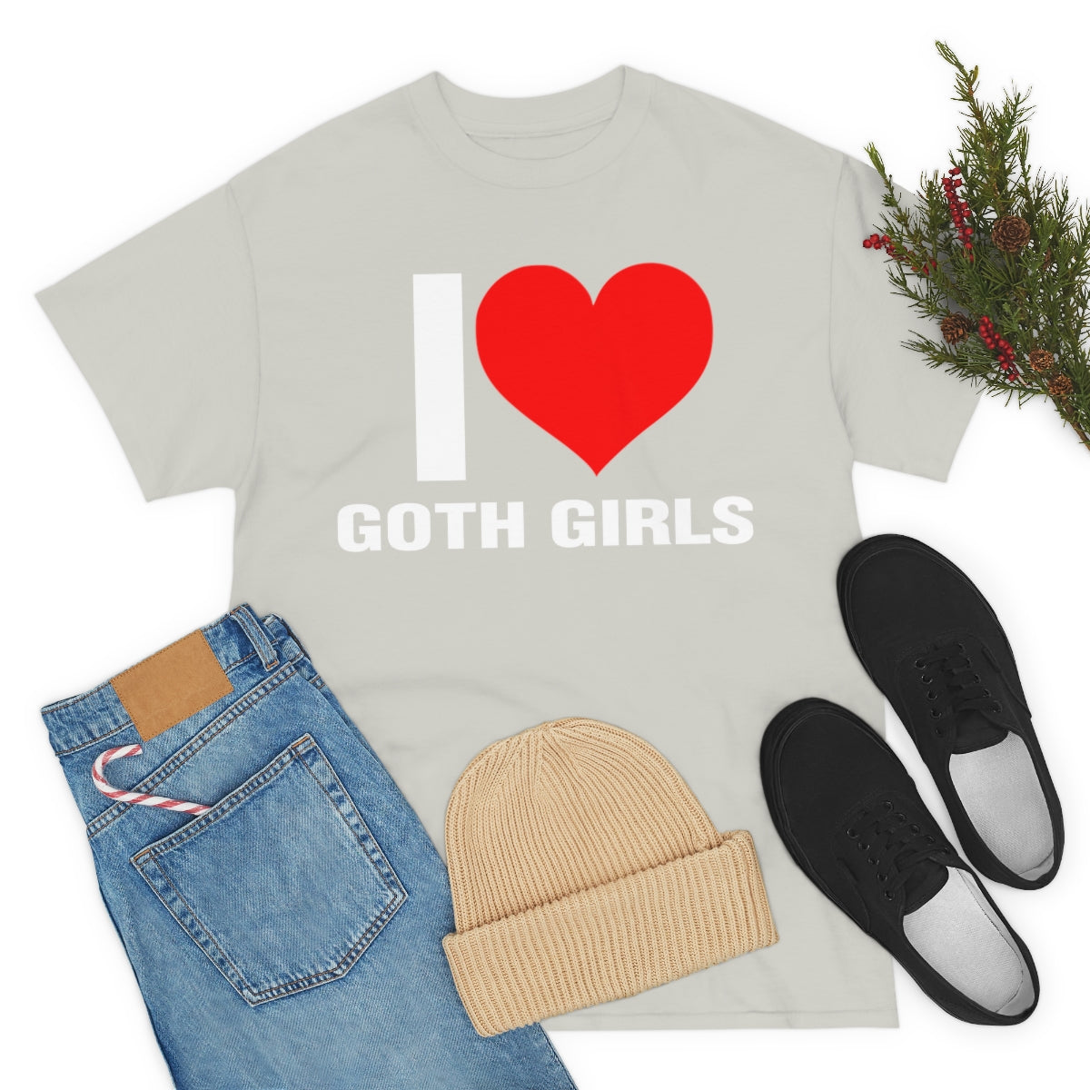 I LOVE GOTH GIRLS TEE