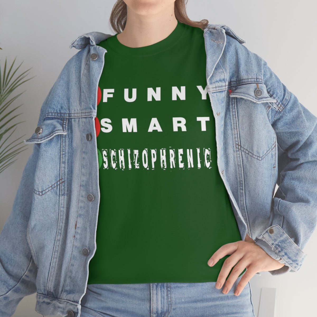 FUNNY SMART SCHIZOPHRENIC TEE