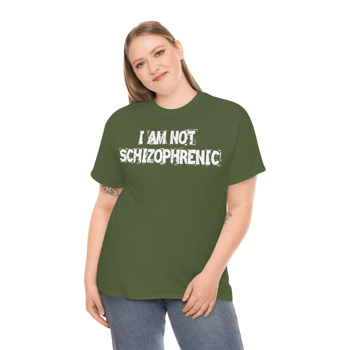 I AM NOT SCHIZOPHRENIC TEE