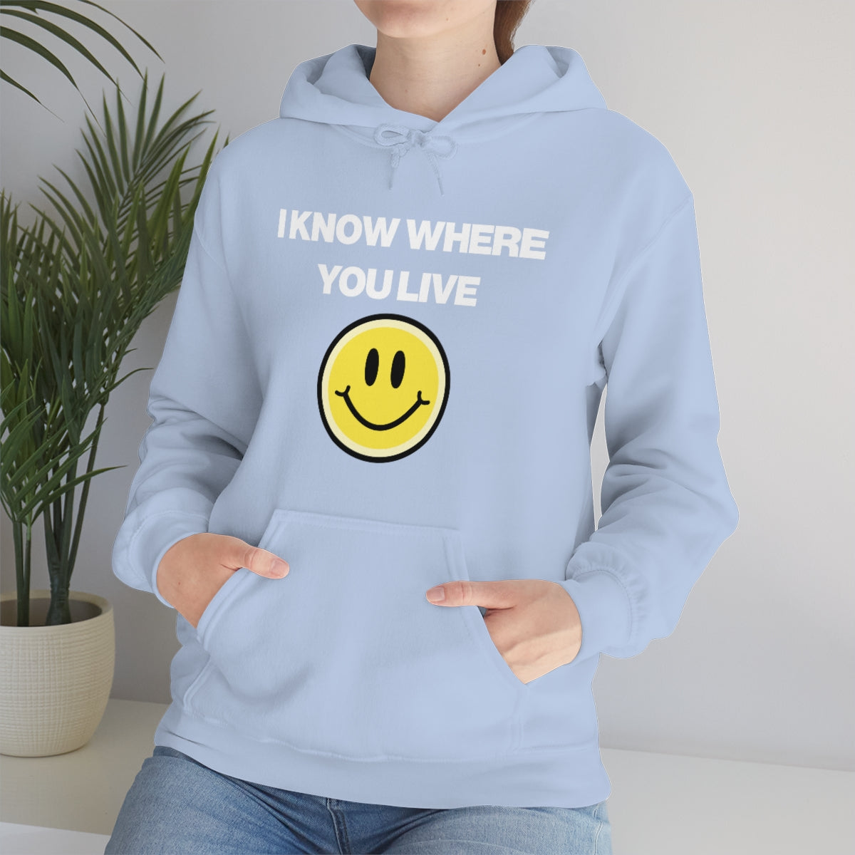 I KNOW WHERE YOU LIVE HOODIE