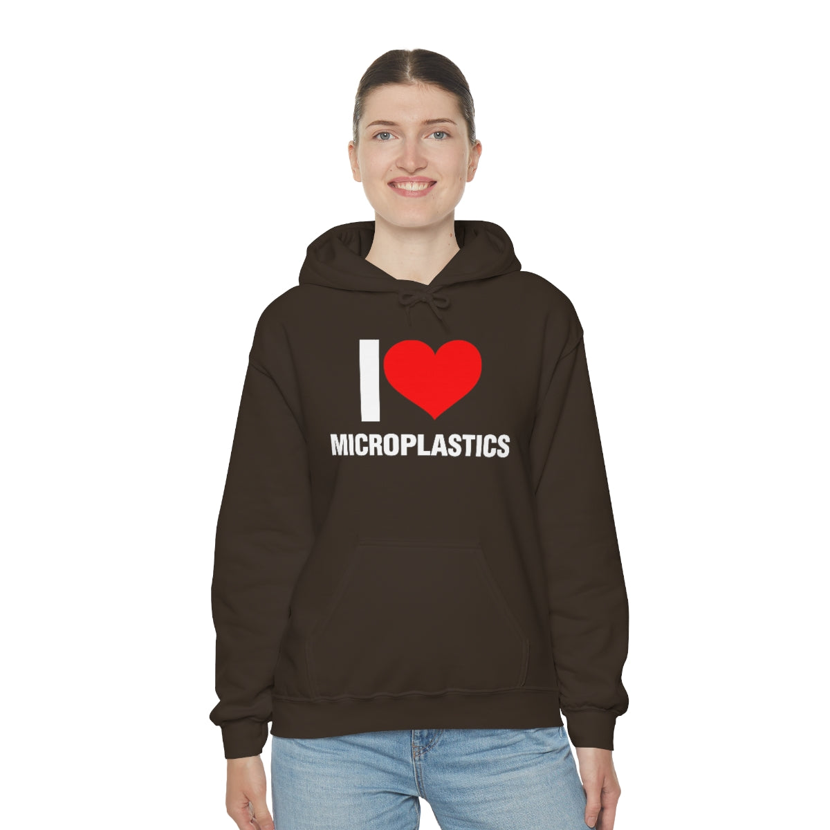 I LOVE MICROPLASTICS HOODIE