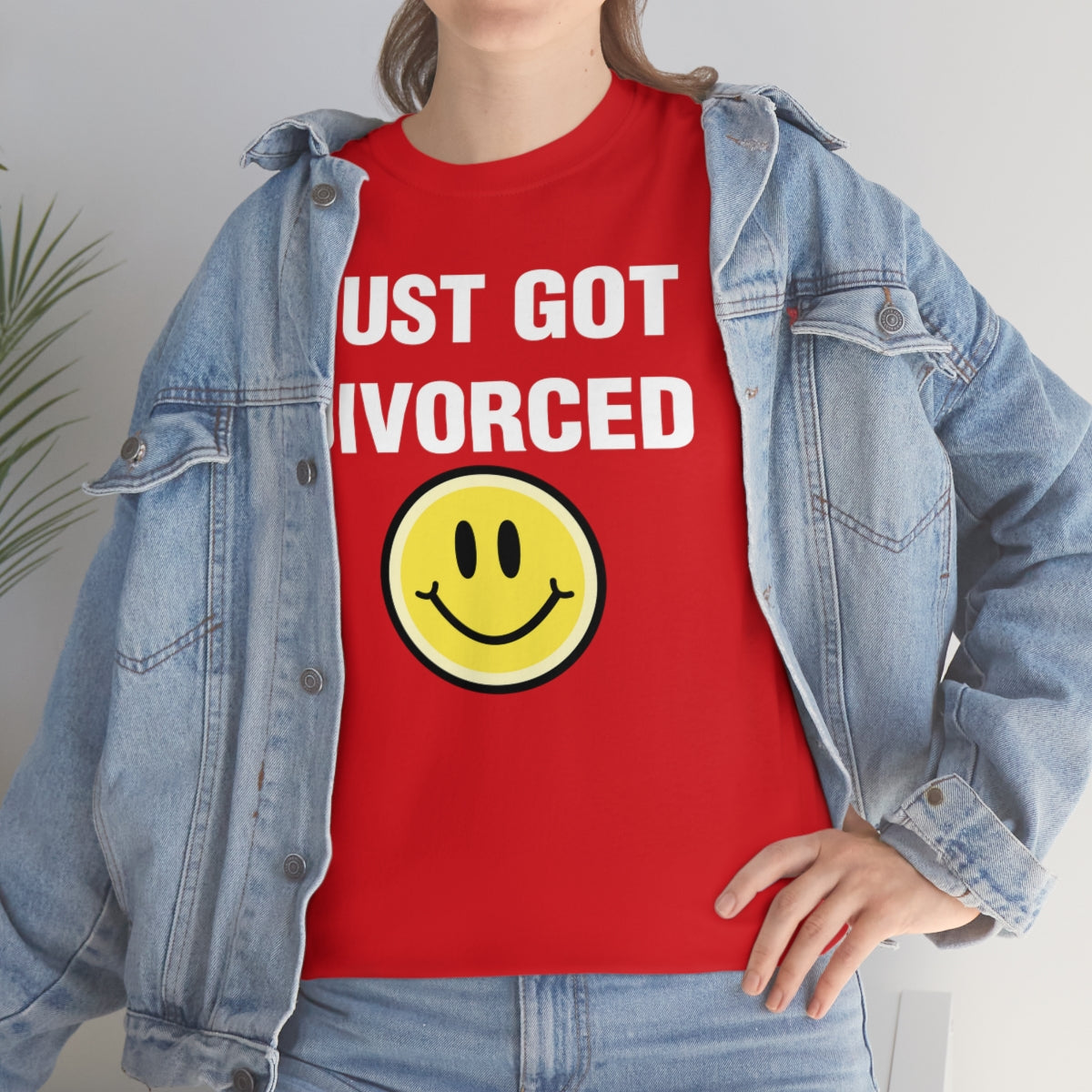 JUST GOT DIVORCED TEE