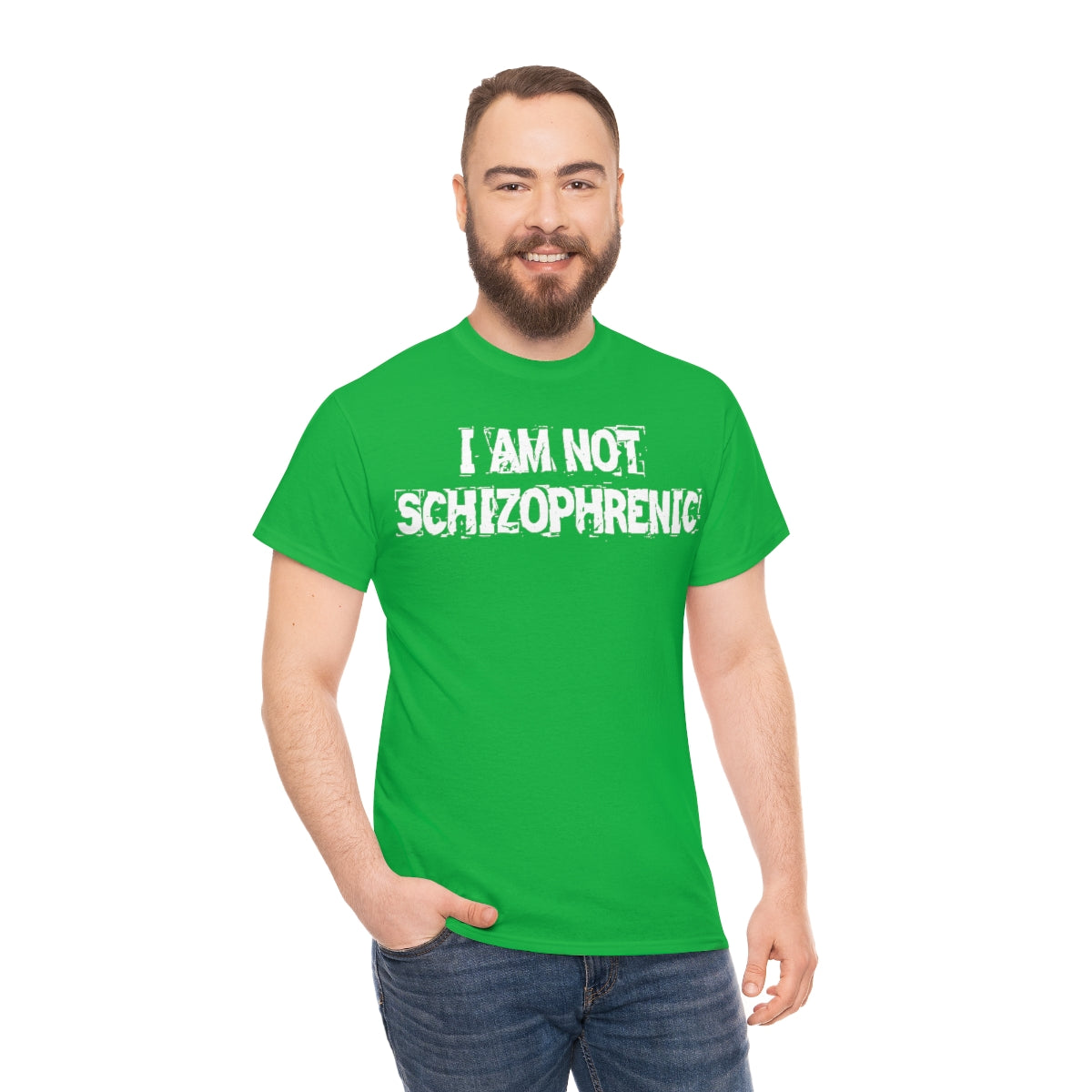 I AM NOT SCHIZOPHRENIC TEE