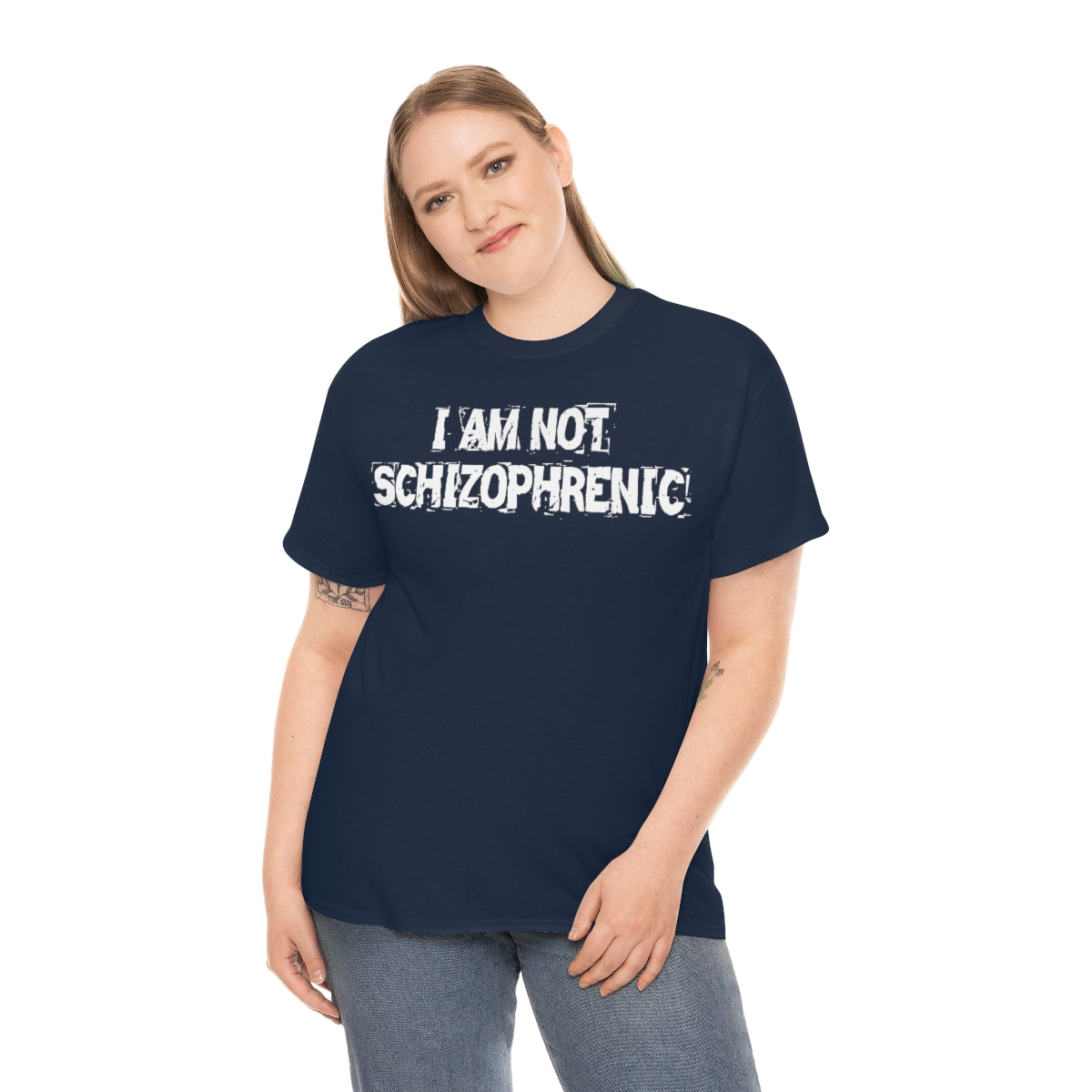 I AM NOT SCHIZOPHRENIC TEE