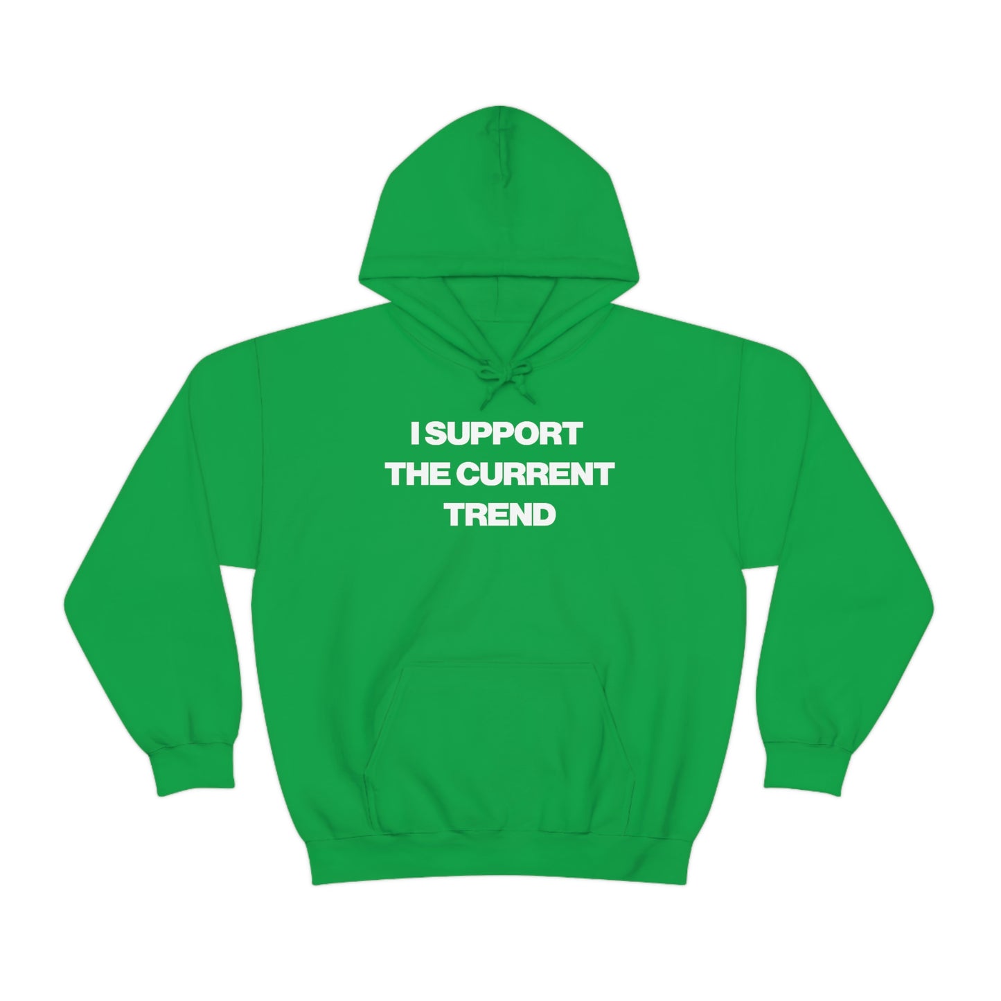 I SUPPORT THE CURRENT TREND HOODIE