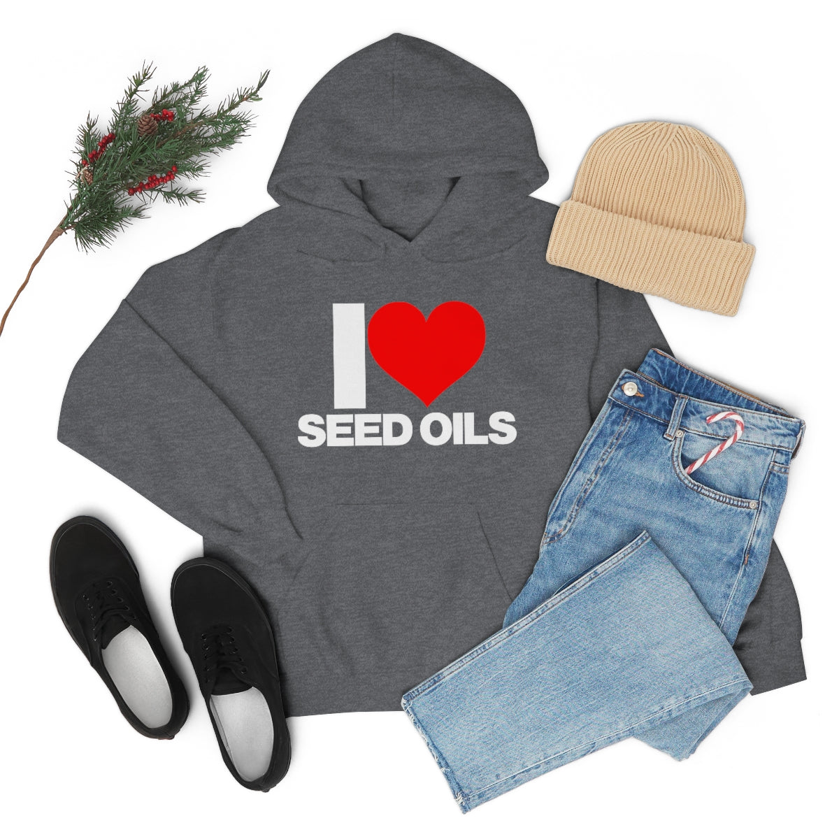 I LOVE SEED OILS HOODIE