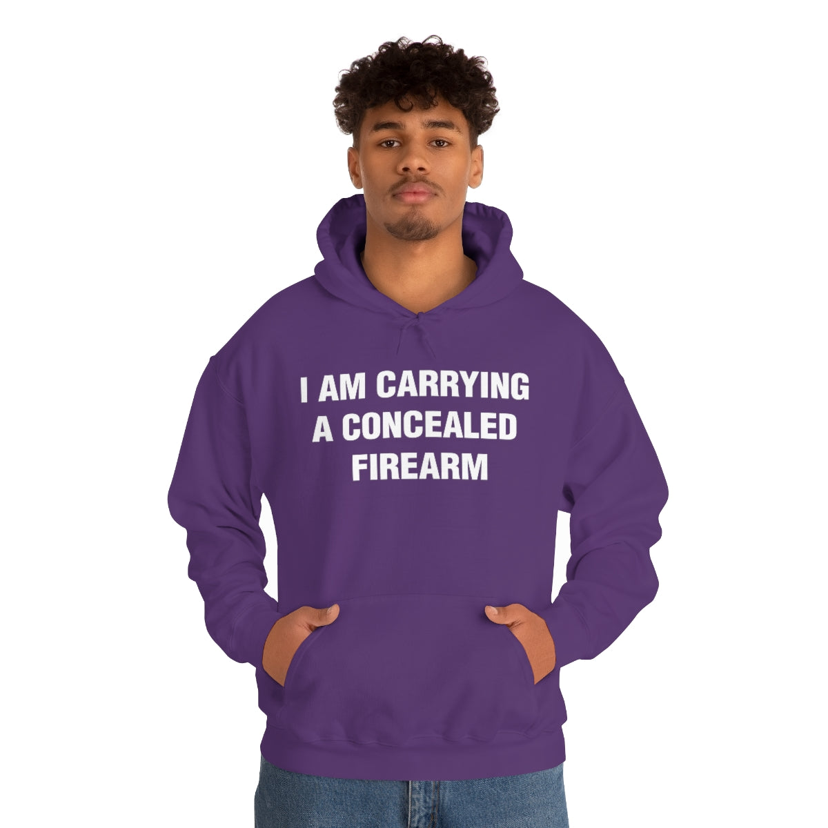 I AM CARRYING A CONCEALED FIREARM HOODIE